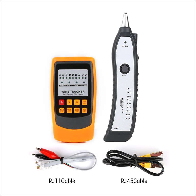 Handheld Cable Tester Rapid LAN Network Line Finder for Daily Maintenance