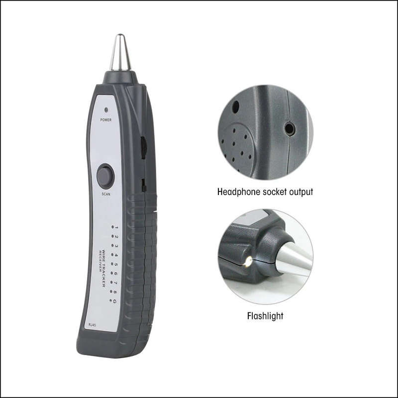Handheld Cable Tester Rapid LAN Network Line Finder for Daily Maintenance