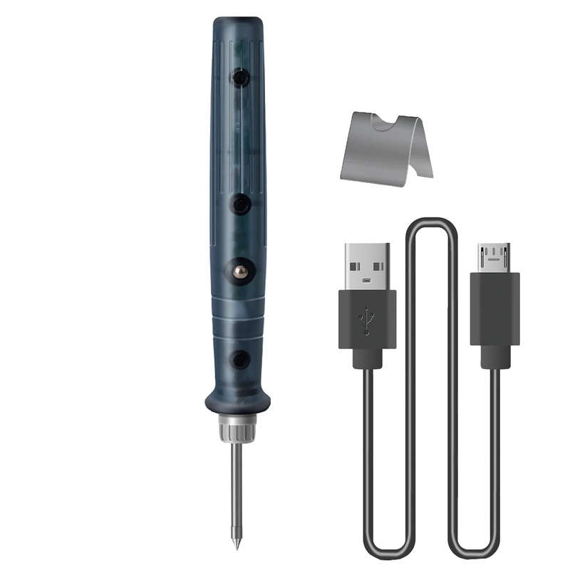 USB Electric Soldering Iron Kit with Three-Gear Adjustable Temperature