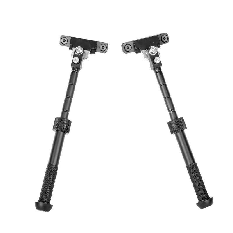 Retractable Quick Release V8 Tactical Split Airsoft Bracket Rifle Bipod
