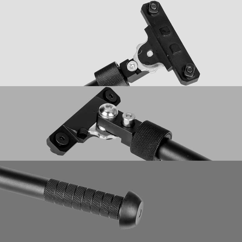 Retractable Quick Release V8 Tactical Split Airsoft Bracket Rifle Bipod