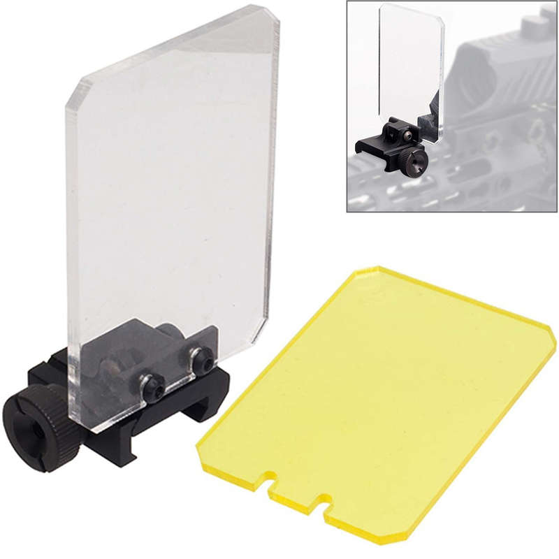 Hunting Tactical Optic Scope Lens Shield Protector for 20mm Rail Mount