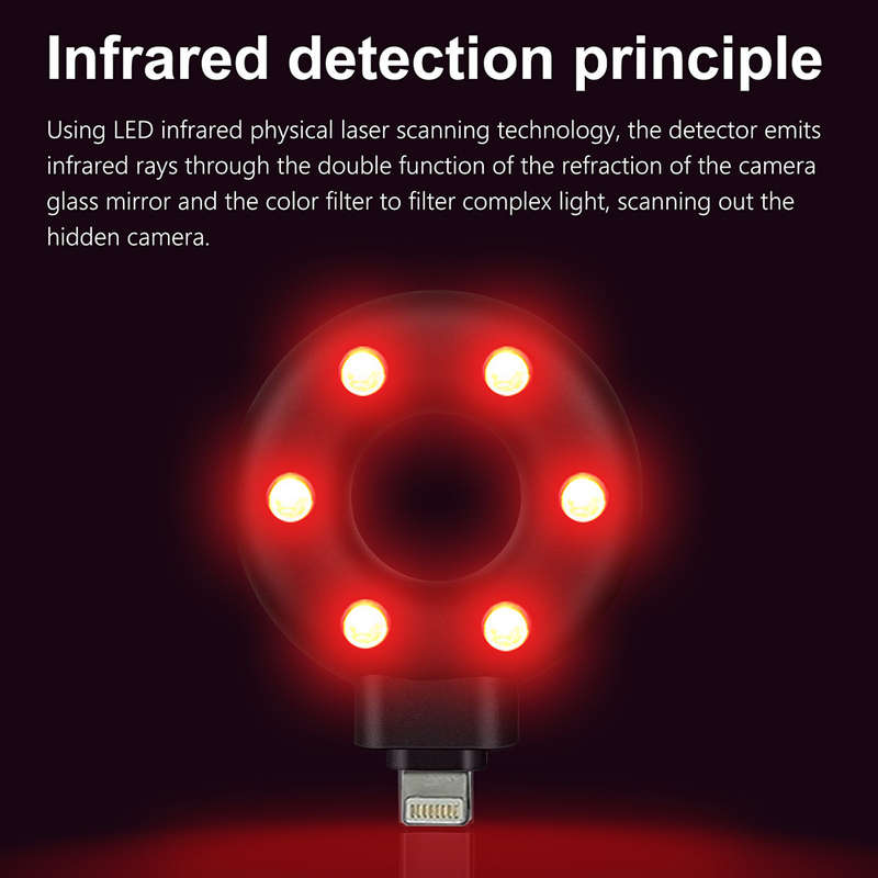 Portable Anti Candid Camera Detector For Hotel Restaurant Public Toilets
