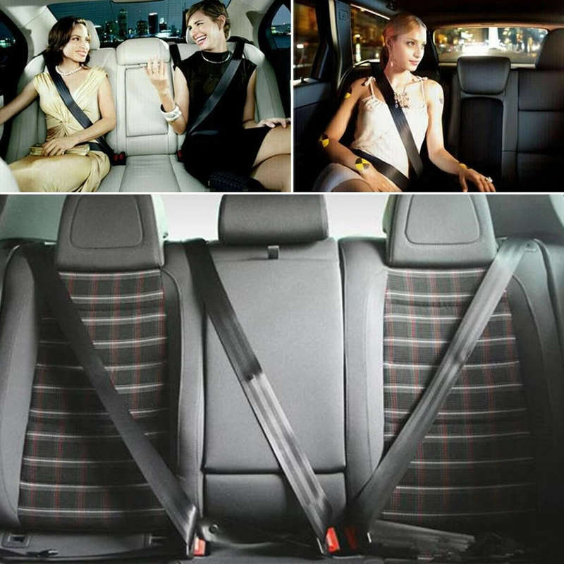 Universal 3 Point Retractable Car Automatic Seat Lap Belt Clip Extender