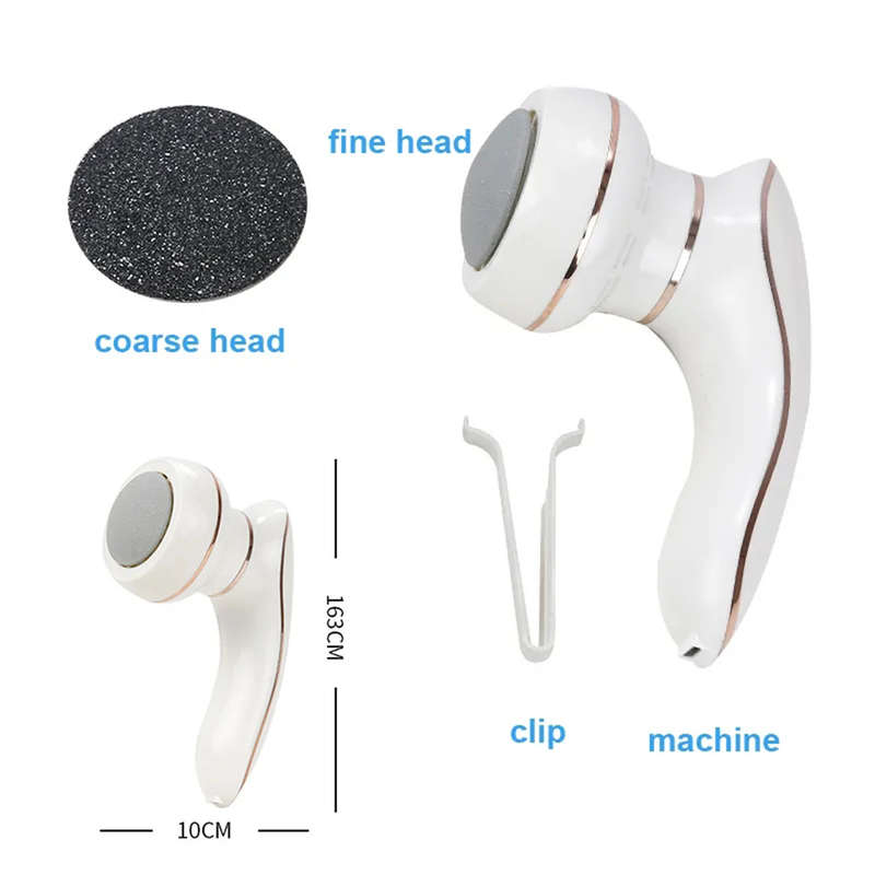 2-Speed Electric Foot File Callus Remover Feet Grinder Pedicure Machine