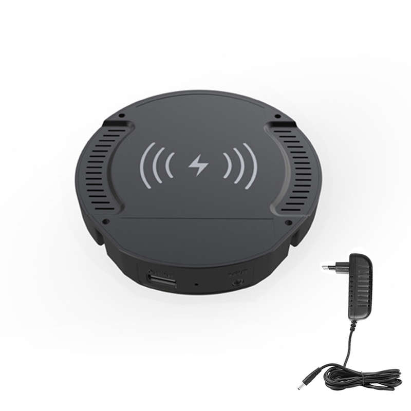 30mm Long Distance 10W Invisible Table Hidden Wireless Charging Stationion