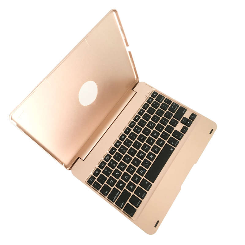 Wireless Bluetooth Keyboard Case for ipad air 2 Pro 9.7-Gold