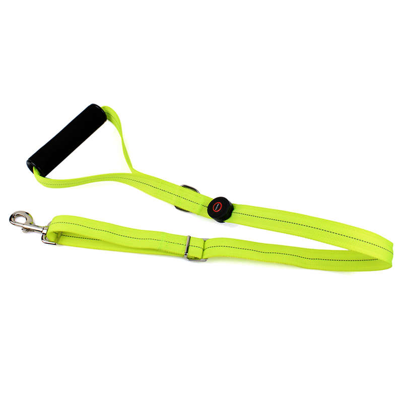 LED Light-up Dog Leash-Light Green