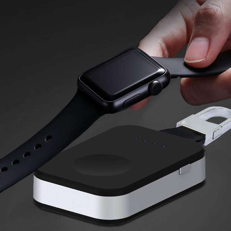 Portable Travel Mini Keyring Wireless Charger for Apple Watch