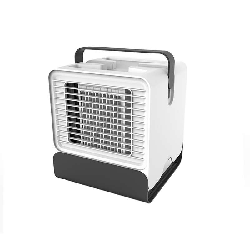 USB Mini Air Cooler Negative Ion Air Cooling Fan-White