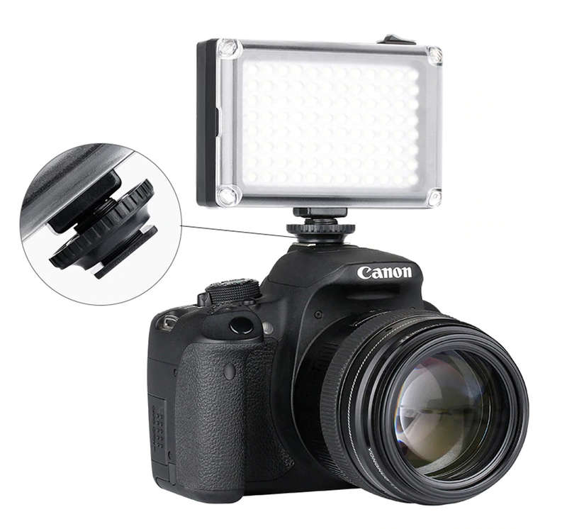 96 LED Phone Video Light Photo Lighting on Camera Hot Shoe LED Lamp