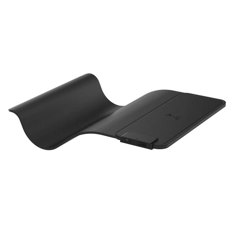 15W Wireless Charger USB Ports Wireless Charging Mouse Pad