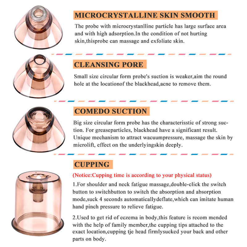 Blackhead Vacuum Removal Skin Care Electric Pore Cleaner