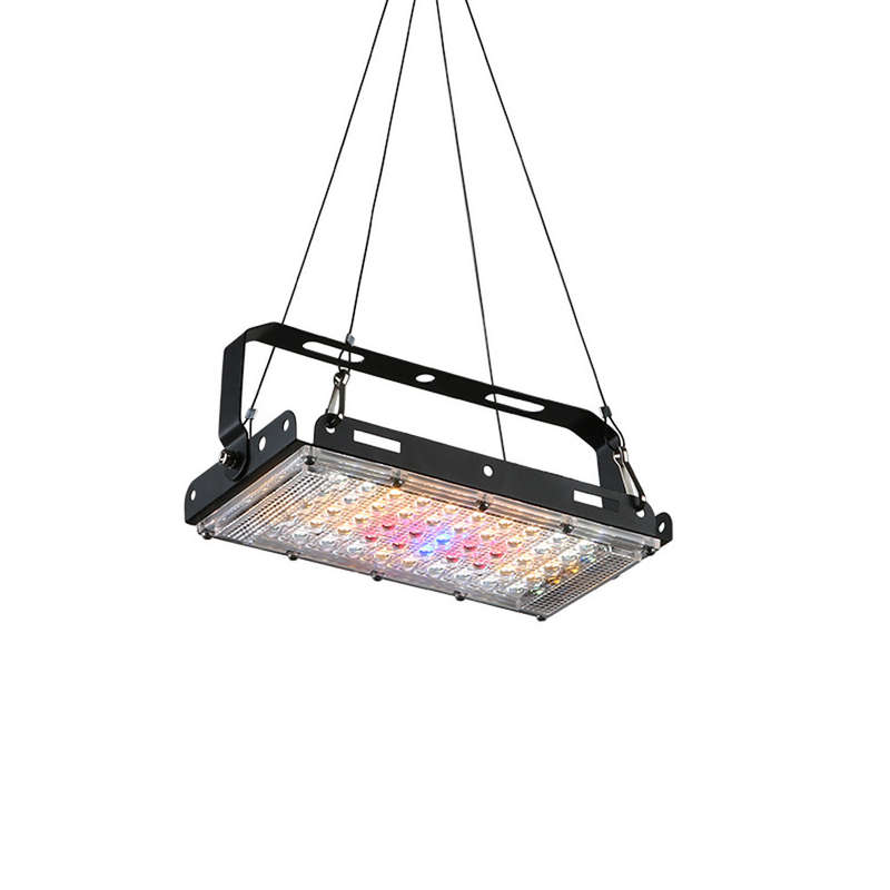 LED Grow Light Full Spectrum 50W Ultrathin Hanging Growing Lamp