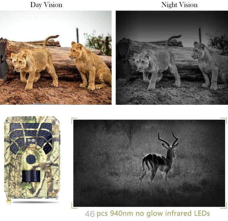 Wildlife Trail Night Vision Hunting Camera for Hunting Scouting