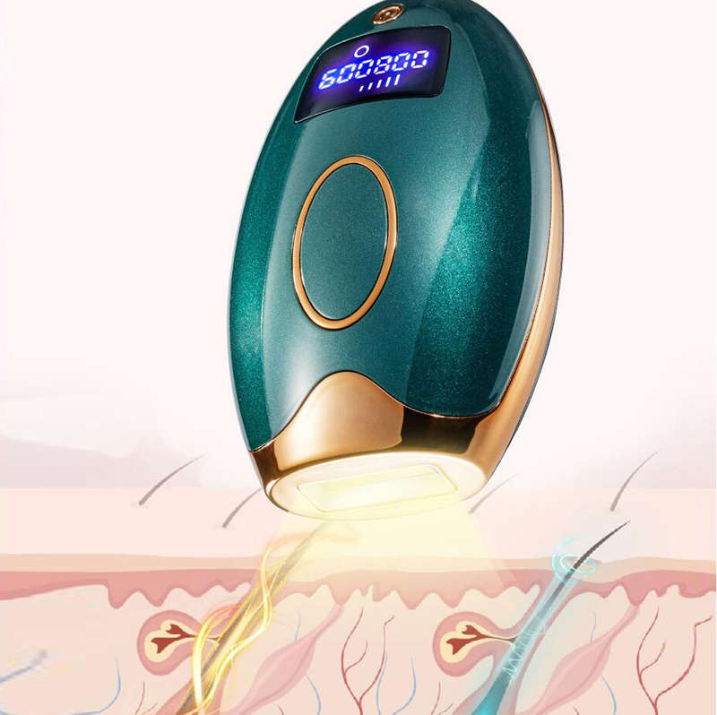 LCD Display Professional Permanent Laser IPL Hair Removal Epilator-Green