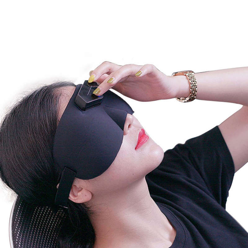 3D Eye Mask Smart Head Massager Charging Pulse Massage Sleep Mask