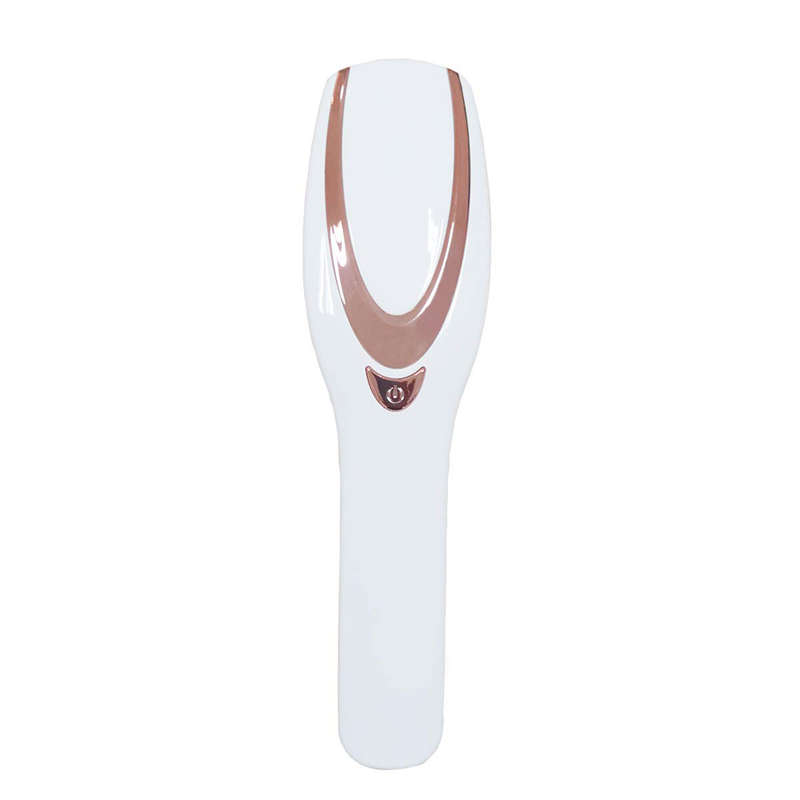 Electric Vibration Massage Hair Brush Blue Red Light Hair Massage Comb