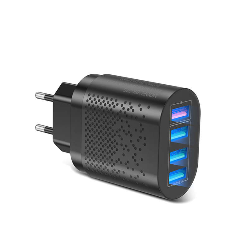 Quick Charge 3.0 USB Charger 4 Ports Fast Charging Wall Charger