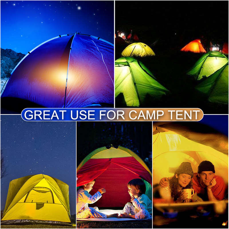 Led Colorful Wood Grain Night Light for Home Camping