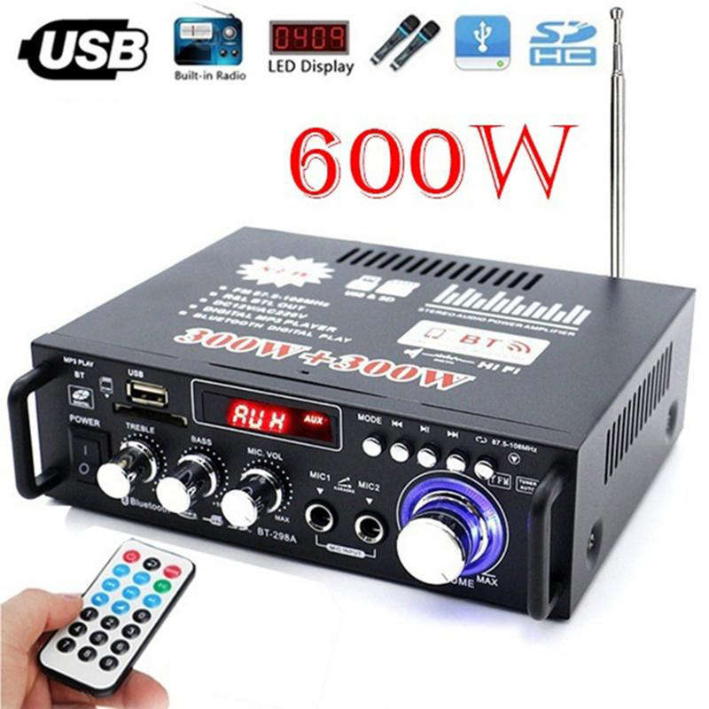 Mini HIFI Digital Bluetooth Stereo Class Super Audio Amplifier