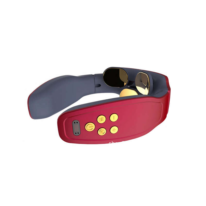 Wireless Heat 3D Pulse Neck Massage Electric Cervical Pain Relief Massager