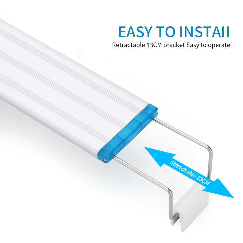 Aquarium LED Light Super Slim Fish Tank Aquatic Plant Grow Lighting Lamp