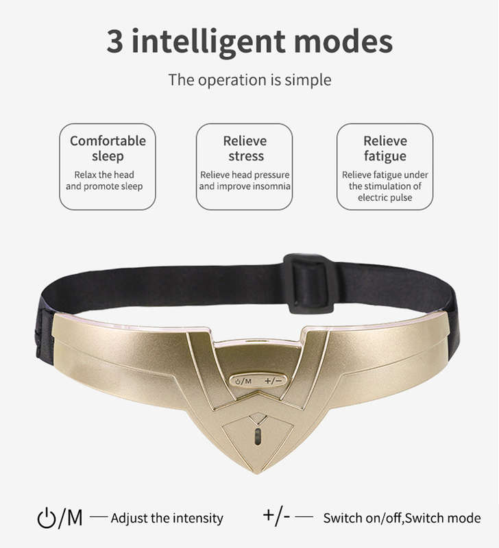 Wireless Head Sleeping Aid Instrument Acupuncture Head Massager
