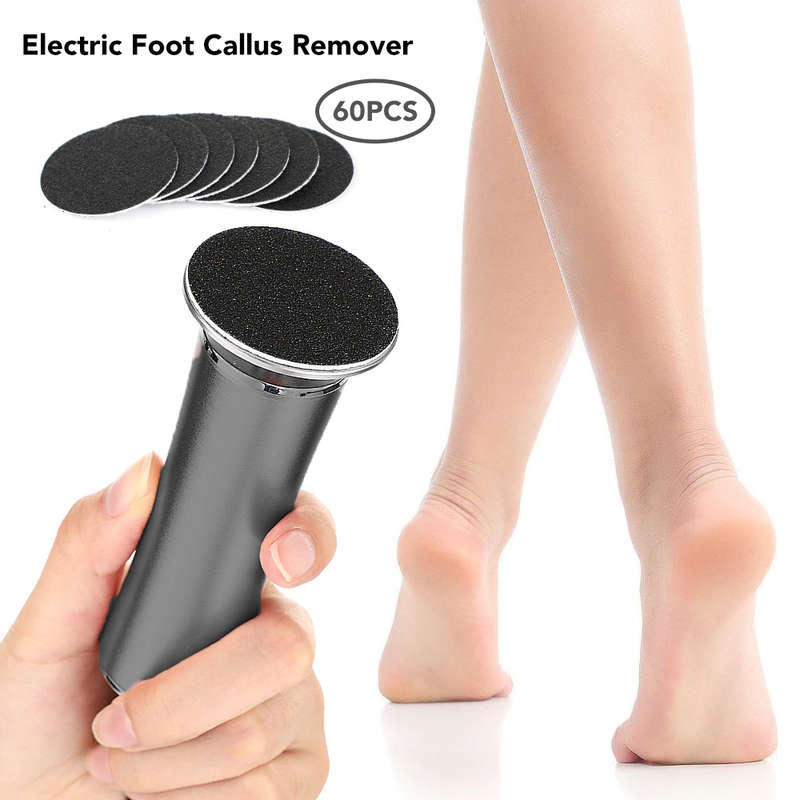 Electric Callus Remover Foot File Hard Dead skin Polisher Set