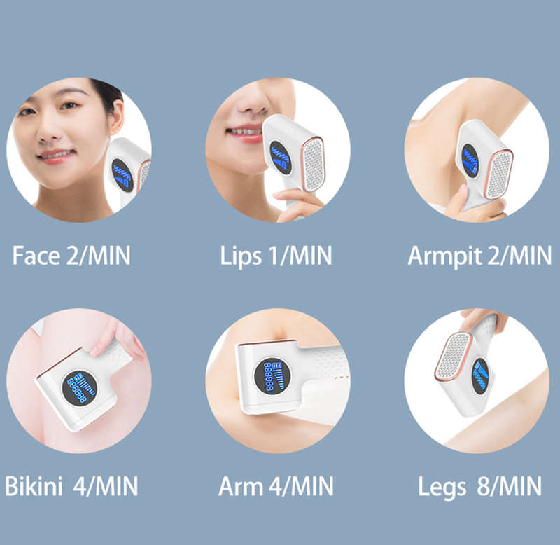 IPL Laser Hair Removal Electric Epilator Permanent Hair Removal Machine