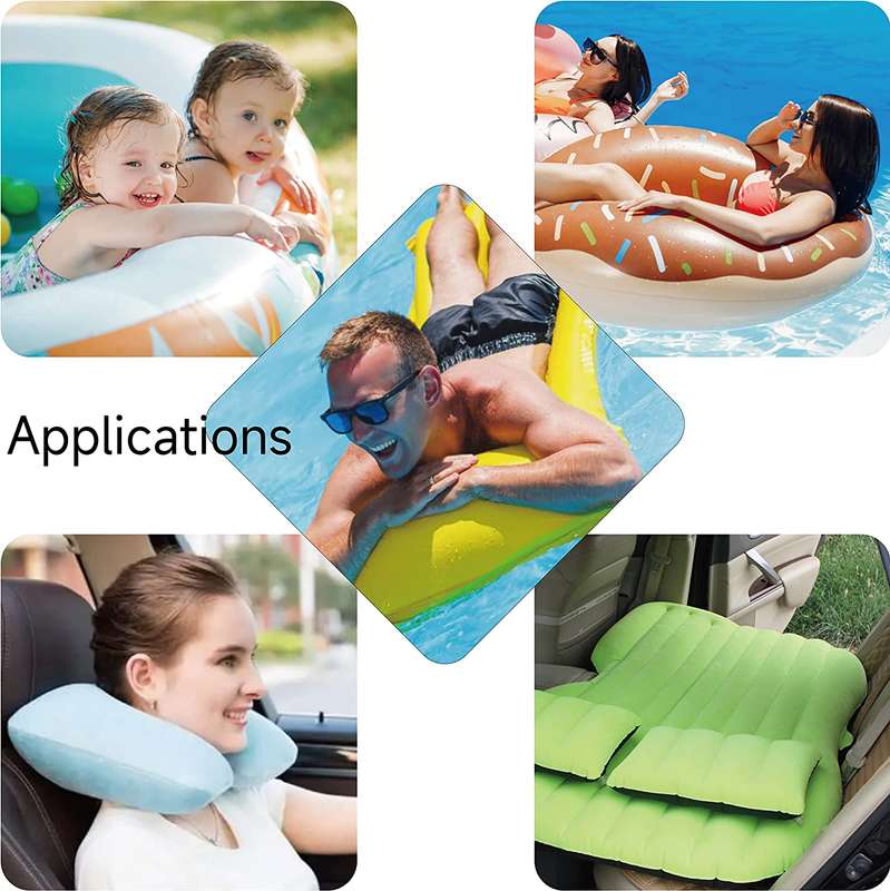 Portable Electric Mini Air Pump Ultralight Inflator with Led Light