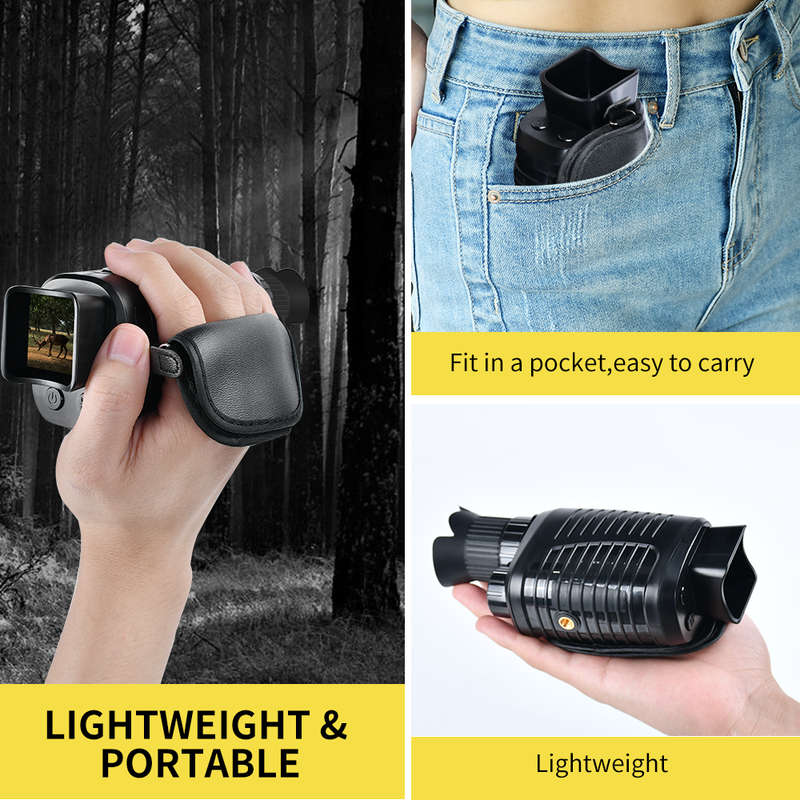 1080P HD Monocular Night Vision Device Infrared 5x Digital Zoom Telescope
