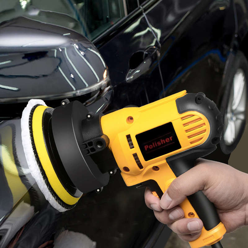 220V Electric Adjustable Speed Car Polisher Machine with Polishing Pad Kit