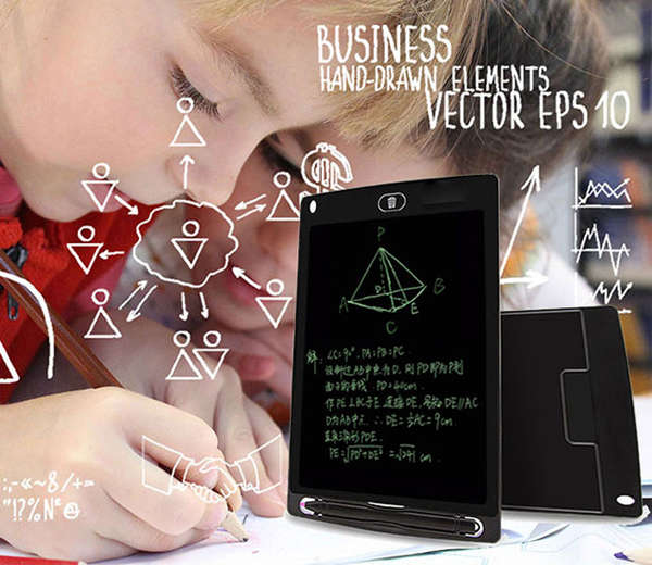 LCD Writing Drawing Board - 8.5 Inch