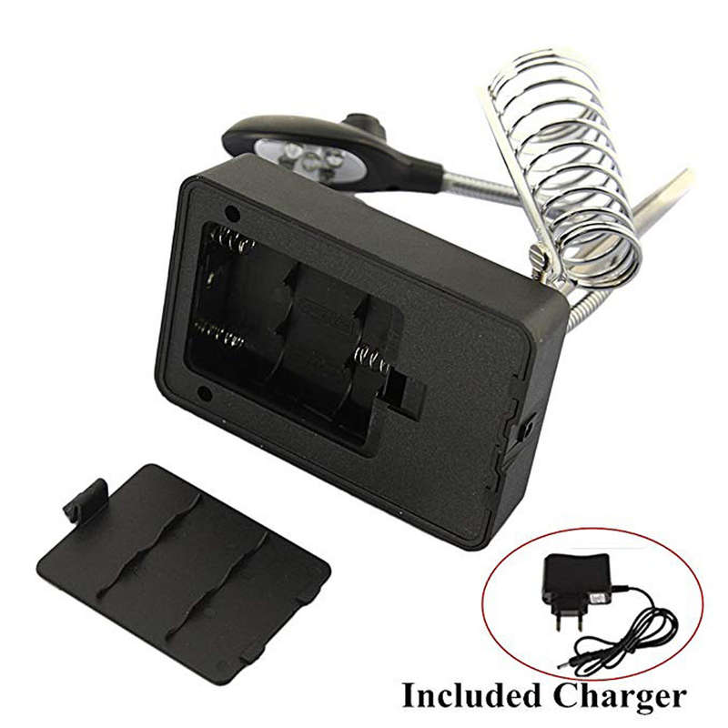 LED Light Magnifier & Desk Lamp