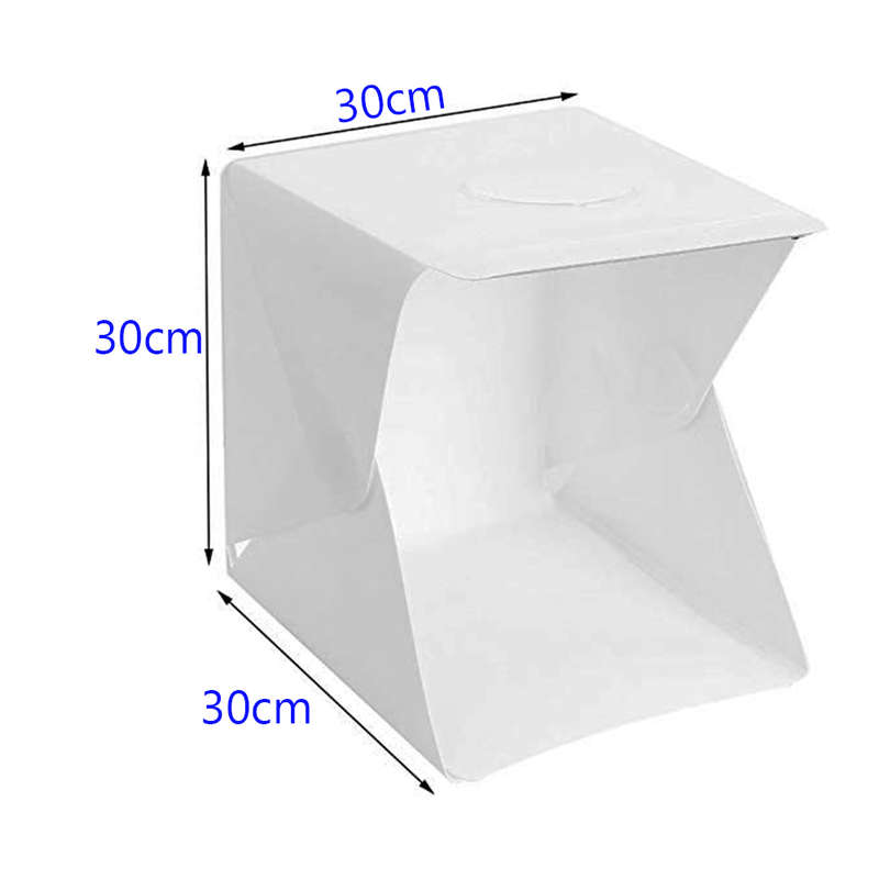 Portable Mini LED Photo Studio Shooting Box - 30cm