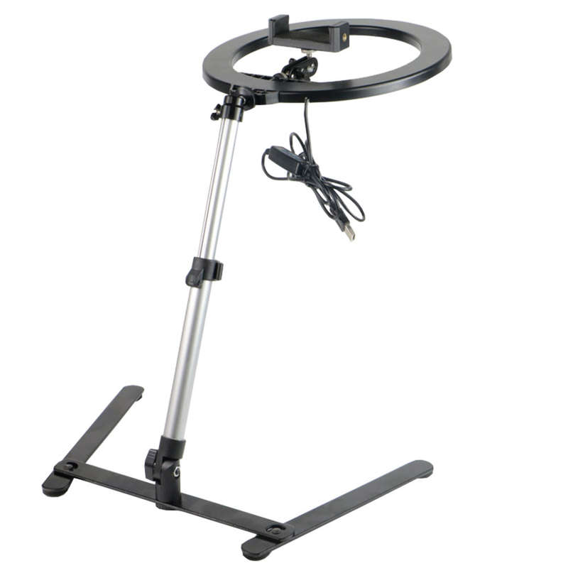 10 Inch Ring Light with Adjustable tripod and Phone Holder