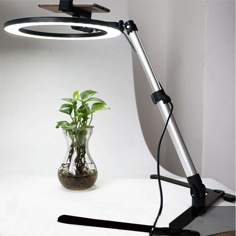 10 Inch Ring Light with Adjustable tripod and Phone Holder