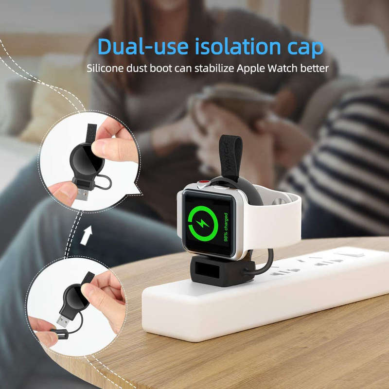 Portable Wireless Charger for Apple Watch Series 5 4 3 2 1