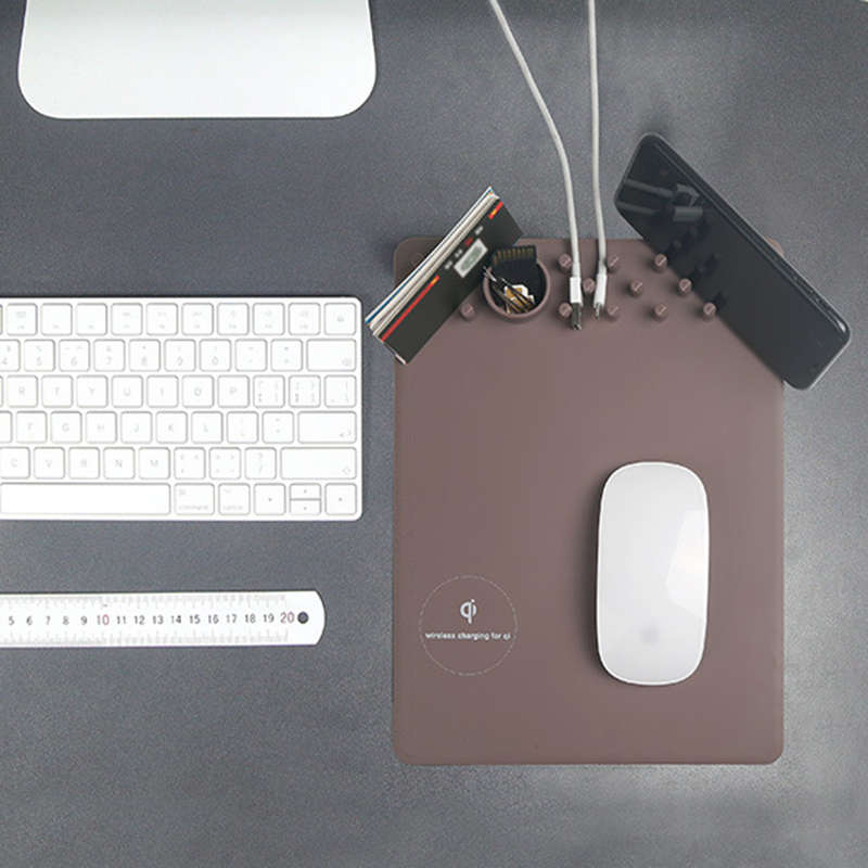 Multifunction Anti-Slip Wireless Charging Mouse Pad