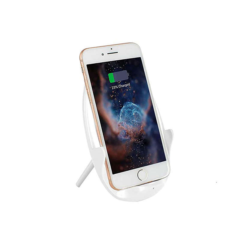 Adjustable Brightness Wireless Charger Makeup Mirror With LED Light