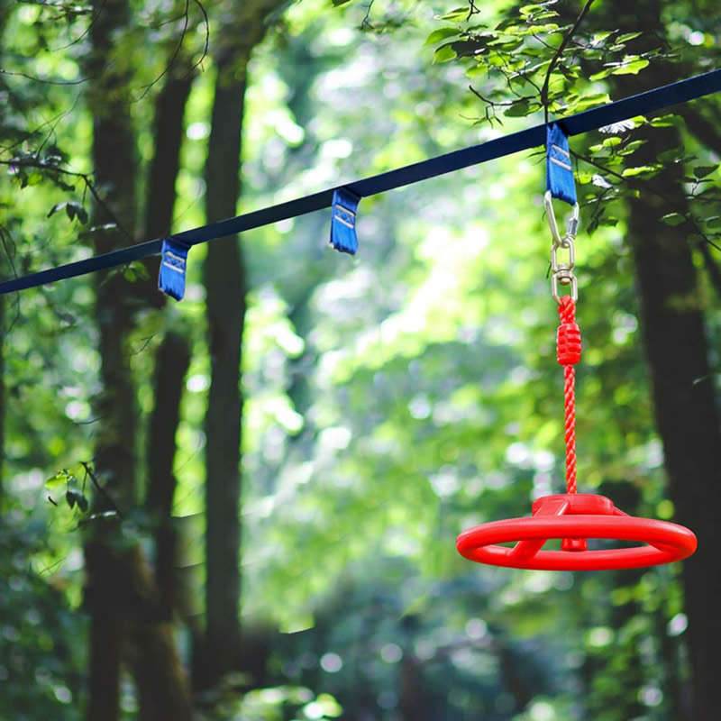 Outdoor Indoor Children'S Swing Ninja Wheel
