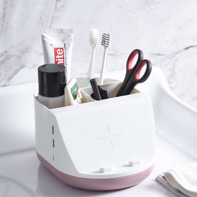 Multifunctional Wireless Charging Storage Box Desktop Organizer Box