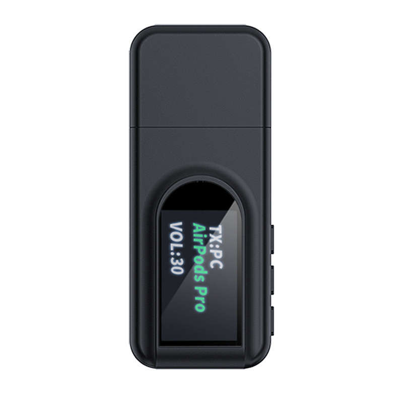 Bluetooth 5.0 Transmitter and Receiver With LCD Display