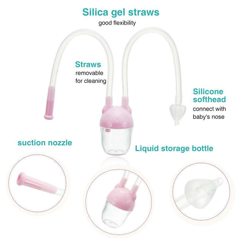 Portable Baby Nasal Aspirator Set - 5 Piece