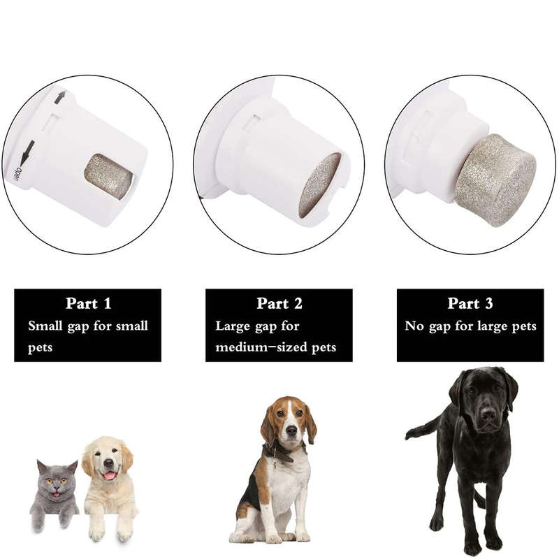 Portable Adjustable Speed Electric Rechargeable Pet Nail Trimmer