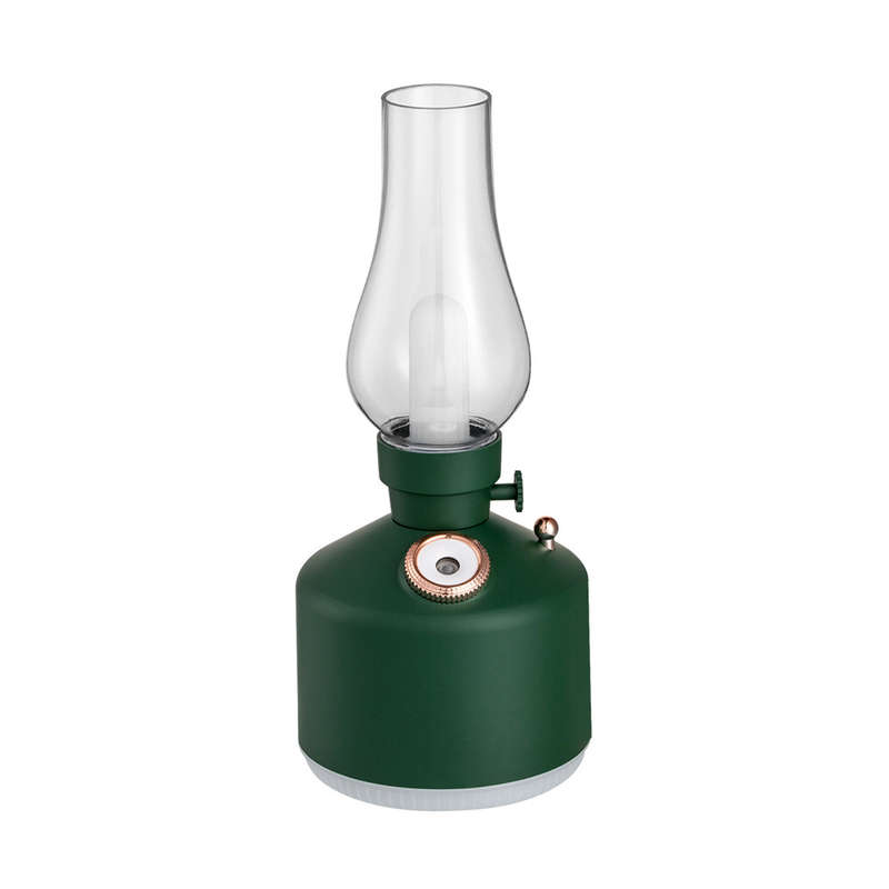 Vintage Lamp Humidifier Desk Humidifier Air Purifying Diffuser with Lights