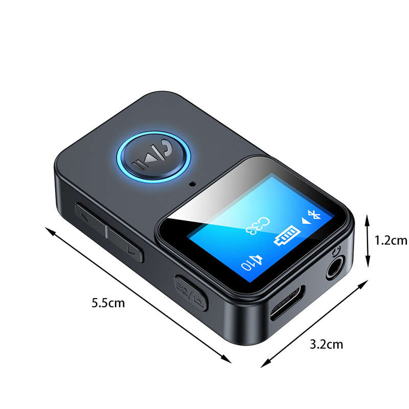 Car Wireless Audio Adapter  Bluetooth-compatible Music Audio Receiver
