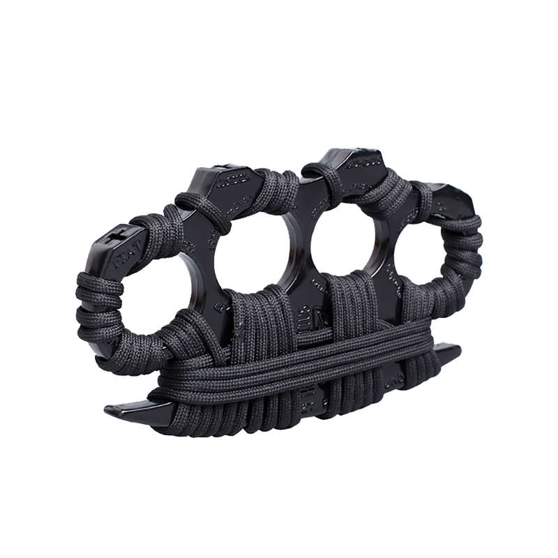 Window Breaker Tactical Knuckle Self Defense Knuckle-Black