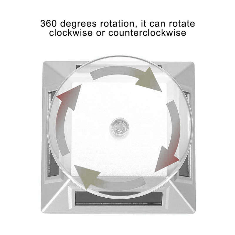 360° Rotating Jewelry Display Stand Solar Turntable